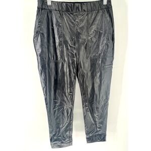 Lysse Brisk Black‎ Vegan Leather Pants Size S